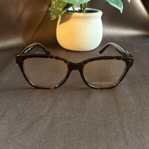 Tory Burch tortoiseshell cat eye **FRAMES** the lenses are not prescription